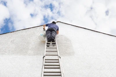 Peinture extérieure à Richeville — façades et ravalement